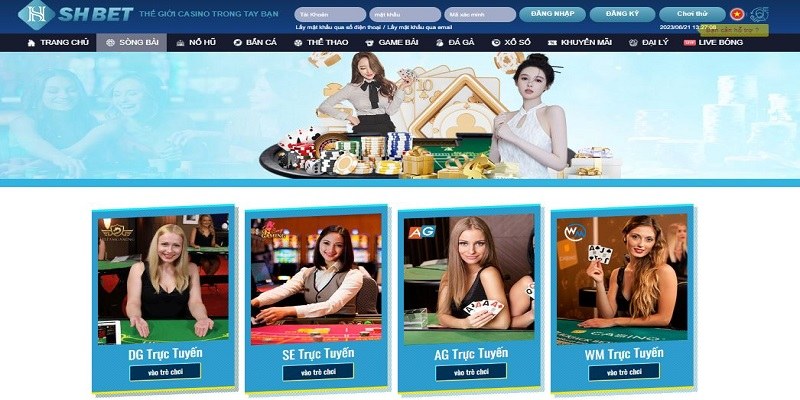 SHBET - Sân chơi game casino online đình đám